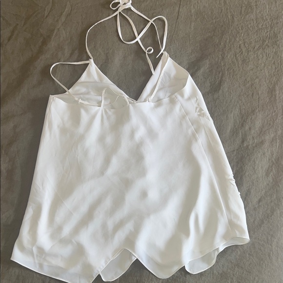 Cynthia Steffe White Top with Cutout Details - Picture 3 of 3